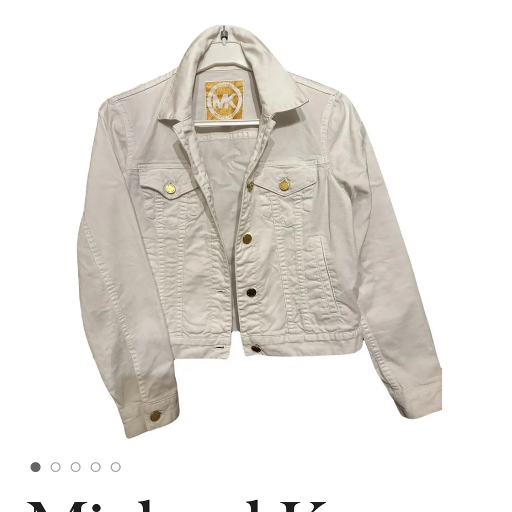 Michael Kors Solid Denim Coats, Jackets & Vests for Women